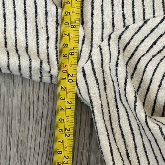 Madewell Women's Oversized Striped Button Down Shirt Sz XXS - Picture 5 of 7